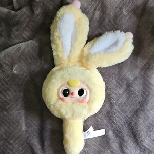 Yellow Bunny Plush Hand Mirror